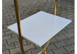 Стійка для взуття, сумок, прикрас 600х400х1700мм. в позолоті